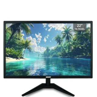 GEONIX 22" Led PC Monitor | Full HD 1680 x 1050 Pixels | Display Output VGA & HDMI | with LED Back Light Technology |3 Years Warranty